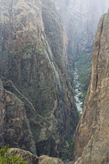 Images Dated 27th September 2013: USA, Colorado, Gunnison National Park. Scenic in Black Canyon