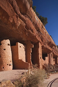Images Dated 17th December 2011: USA, Colorado, Manitou Springs, Manitou Cliff Dwellings, former home to native Americans