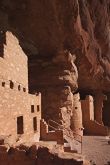 Images Dated 17th December 2011: USA, Colorado, Manitou Springs, Manitou Cliff Dwellings, former home to native Americans