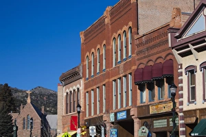 Images Dated 17th December 2011: USA, Colorado, Manitou Springs, Manitou Avenue
