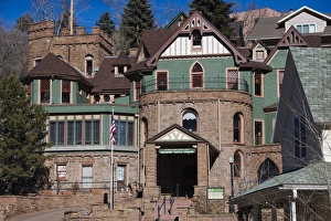 Images Dated 17th December 2011: USA, Colorado, Manitou Springs, Miramont Castle
