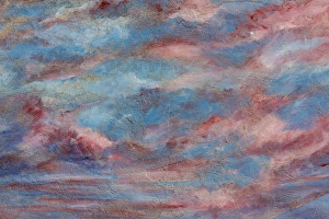 Images Dated 7th October 2013: USA, Colorado, Ridgeway. Detail of wall painting