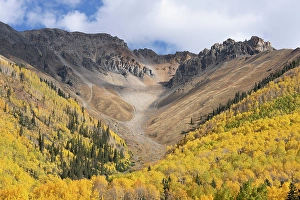 New Images March 2025 Part 2 Prints: USA, Colorado, San Juan Range. Landscape with mountain and Ophir Valley