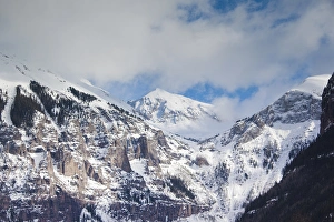 Images Dated 20th December 2011: USA, Colorado, Telluride, Ajax Peak, winter