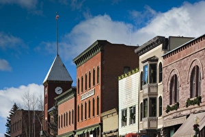 Build Prints: USA, Colorado, Telluride, Main Street buildings