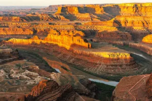 USA, Deadhorse, Utah, Canyon