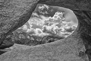 Owens Valley Prints: USA, Eastern Sierra, Mosaic Arch