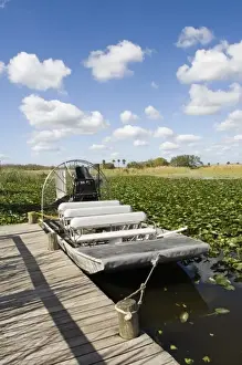 Images Dated 6th January 2007: USA, Florida, Big Cypress Seminole Reservation: Billie Swamp Safari, Airboat