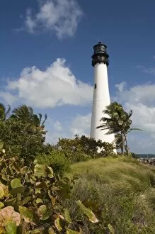 Images Dated 31st December 2006: USA, Florida, Miami Area (Key Biscayne): Cape Florida Lighthouse