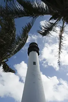 Images Dated 31st December 2006: USA, Florida, Miami Area (Key Biscayne): Cape Florida Lighthouse