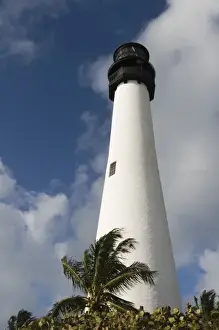 Images Dated 31st December 2006: USA, Florida, Miami Area (Key Biscayne): Cape Florida Lighthouse