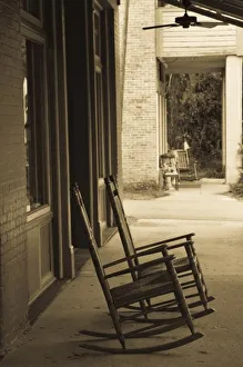 Rocking Chair Prints: USA, Florida, Micanopy