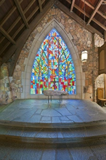 USA, GA, Pine Mountain, Callaway Gardens, Ida Cason Callaway Memorial Chapel