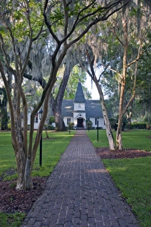Anglican Prints: USA, GA, St. Simmons Island, Christ Church