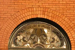 Images Dated 19th January 2010: USA, Georgia, Americus, Architectural details on an old building