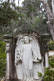 Images Dated 31st October 2013: USA, Georgia, Savannah, Bonaventure Cemetery