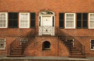 USA; Georgia; Savannah. The Historic Davenport House Museum in Savannah