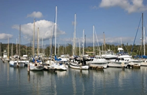 USA, Hawaii, Kauai, Nawiliwili Harbor. (RF)
