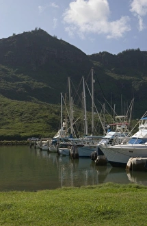 Savanah Stewart Prints: USA, Hawaii, Kauai, Nawiliwili Harbor. (RF)