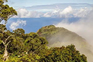 Images Dated 26th March 2018: USA, Hawaii, Kauai. Overview of Koke e State Park