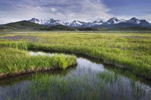 Landscape-Scenic Prints: USA, Idaho. Sawtooth Mountains