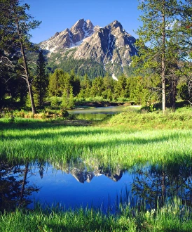 Reflecting Prints: USA; Idaho; Sawtooth Wilderness in Idaho