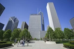 Images Dated 13th May 2007: USA, Illinois, Chicago. View of Millennium Park