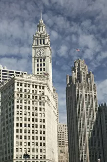 USA, Illinois, Chicago: The Wrigley Building