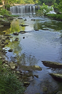 Images Dated 8th July 2004: USA, Indiana, Cataract Falls / Cagels Mill State Park