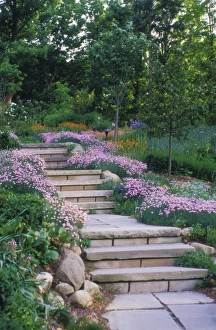 Wood Land Prints: USA, Indiana, IMA gardens