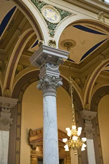 Images Dated 13th October 2006: USA-Indiana-Indianapolis: Indiana State Capitol-Interior Detail