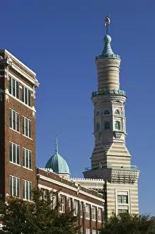 USA-Indiana-Indianapolis: Murat Shrine Theater in the Lockerbie Square Neighborhood