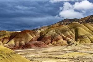 Mitchell Prints: USA, John Day Fossil Beds, Painted Hills Unit Overlook