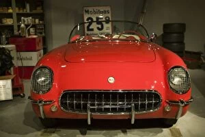 Images Dated 16th October 2006: USA, Kentucky, Bowling Green: National Corvette Museum, First Corvette (b.1953)