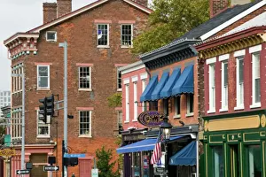 Main Street Prints: USA-Kentucky-Covington: Along Main Street (known as Mainstrasse due to there being