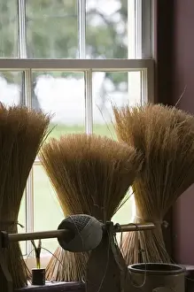 Shaker Village Prints: USA-Kentucky-Harrodsburg: Shaker Village of Pleasant Hill- Broom Workshop