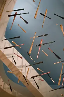 Louisville Prints: USA, Kentucky, Louisville: Louisville Slugger Baseball Bat Factory & Museum, Baseball