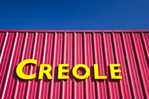 USA, Louisiana, Henderson. Creole Zydeco Music Club, sign