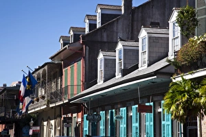 Images Dated 1st November 2009: USA, Louisiana, New Orleans. French Quarter, building detail