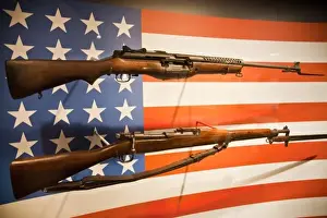 Images Dated 1st November 2009: USA, Louisiana, New Orleans. National World War Two Museum, display of US military weapons