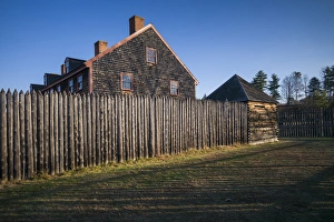 Images Dated 23rd November 2014: USA, Maine, Augusta, Old Fort Western, oldest wooden fort in the USA