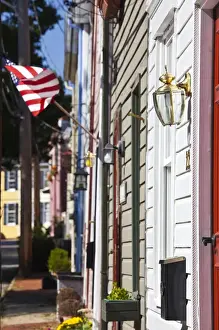 Images Dated 7th October 2009: USA, Maryland, Annapolis. Historic building details