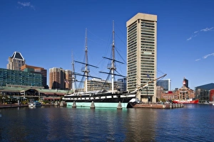 Images Dated 5th October 2009: USA, Maryland, Baltimore. Inner Harbor