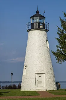 Images Dated 14th June 2017: USA, Maryland, Havre de Grace. Concord Point Lighthouse