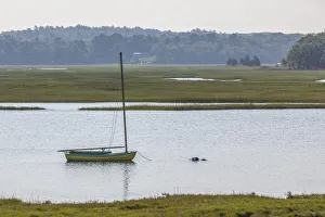 Landscape-Scenic Prints: USA, Massachusetts, Cape Ann, Essex. Village of Conomo Point