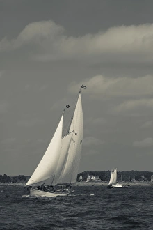 Images Dated 31st August 2014: USA, Massachusetts, Cape Ann, Gloucester, Americas Oldest Seaport, Annual Schooner