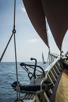 USA, Massachusetts, Cape Ann, Gloucester, Americas Oldest Seaport, Annual Schooner