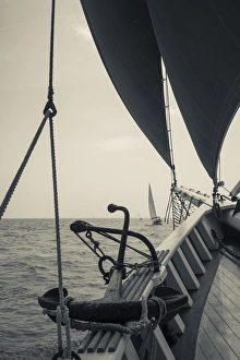 USA, Massachusetts, Cape Ann, Gloucester, Americas Oldest Seaport, Annual Schooner