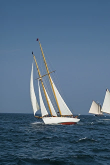 USA, Massachusetts, Cape Ann, Gloucester, Americas Oldest Seaport, Annual Schooner