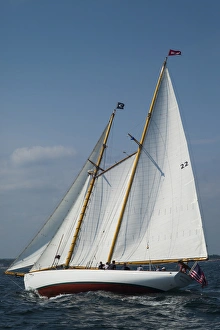 Images Dated 31st August 2014: USA, Massachusetts, Cape Ann, Gloucester, Americas Oldest Seaport, Annual Schooner